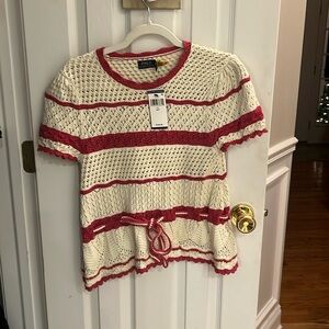 POLO crochet tee shirt